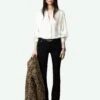 Zadig & Voltaire Trenta Satin Blouse Judo