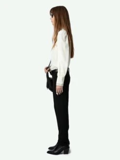 Zadig & Voltaire Thena Silk Blouse Flake -Zadig & Voltaire Clothing WWSH00585 FLAKE ADDI 1 6781808f448ac