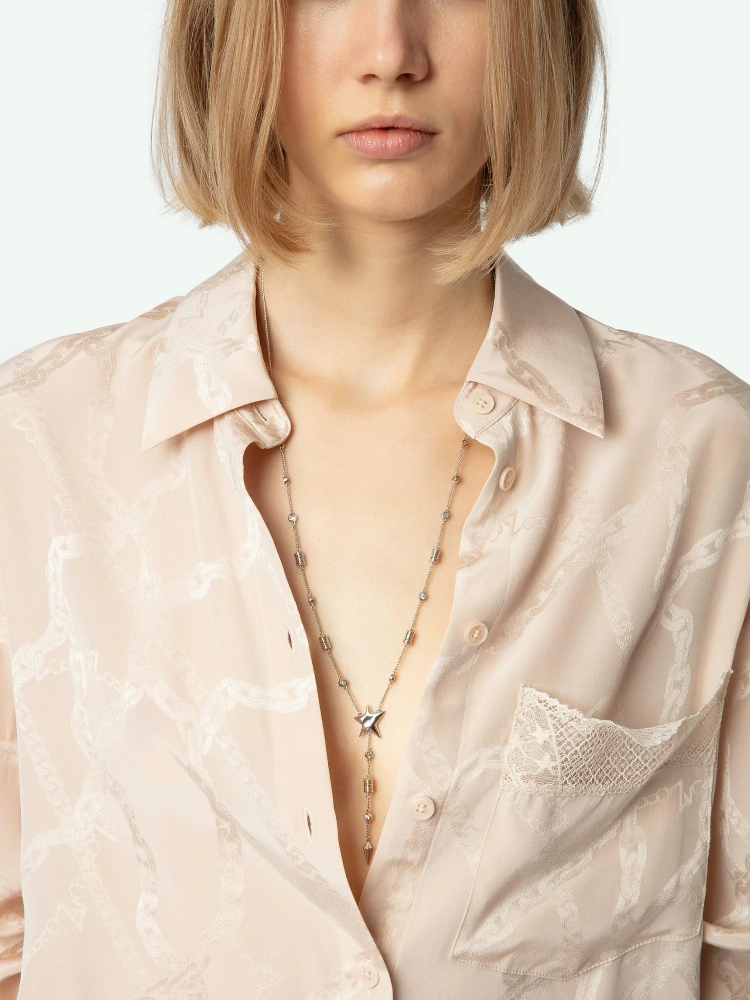 Zadig & Voltaire Morning Silk Shirt Sweet 7 Zadig & Voltaire Morning Silk Shirt Sweet - Image 5