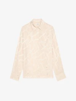Zadig & Voltaire Morning Silk Shirt Sweet 13 Zadig & Voltaire Morning Silk Shirt Sweet -Zadig & Voltaire Clothing WWSH00589 SWEET PACKSHOT 670686477d3fb