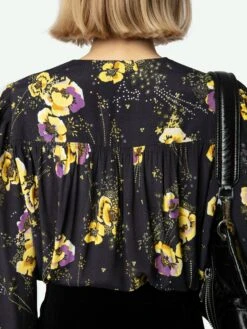 Zadig & Voltaire Turin Shirt Black -Zadig & Voltaire Clothing WWSH00592 NOIR ADDI 3 6704e7e960362