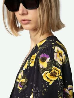 Zadig & Voltaire Turin Shirt Black -Zadig & Voltaire Clothing WWSH00592 NOIR HOVER 6704e7f318dd6