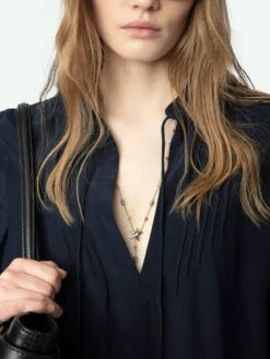 Zadig & Voltaire Taika Blouse Encre -Zadig & Voltaire Clothing WWSH02217 ENCRE HOVER 67a9e4417b120