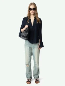 Zadig & Voltaire Taika Blouse Encre