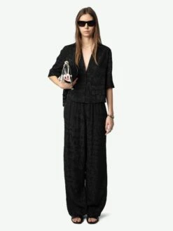 Zadig & Voltaire Telmos Silk Shirt Black