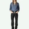 Zadig & Voltaire Thely Satin Shirt Officer