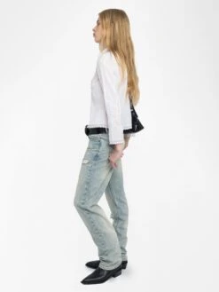 Zadig & Voltaire Tano White Lace Dress Shirt Judo -Zadig & Voltaire Clothing WWSH02235 JUDO ADDI 3 68370080a7d5e