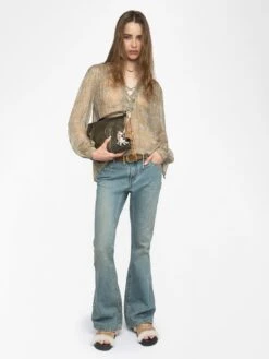 Zadig & Voltaire Tamela Shirt Cloud -Zadig & Voltaire Clothing WWSH02238 CLOUD ADDI 1 68485389938d5