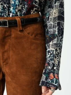 Zadig & Voltaire Truett Shirt Encre -Zadig & Voltaire Clothing WWSH02242 ENCRE ADDI 3 672a45fb7ad6c