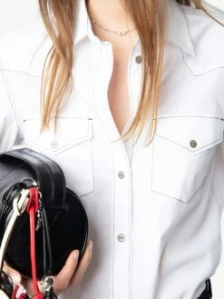 Zadig & Voltaire Thelma Shirt Judo 18 Zadig & Voltaire Thelma Shirt Judo -Zadig & Voltaire Clothing WWSH02243 JUDO HOVER 6760579ab911d