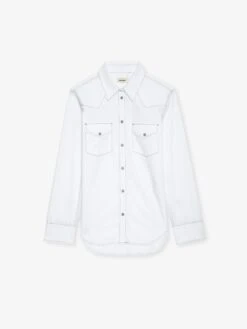 Zadig & Voltaire Thelma Shirt Judo 19 Zadig & Voltaire Thelma Shirt Judo -Zadig & Voltaire Clothing WWSH02243 JUDO PACKSHOT 6777f160b3284