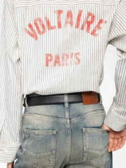 Zadig & Voltaire Morning Shirt Judo -Zadig & Voltaire Clothing WWSH02255 JUDO HOVER 686b86e34985e