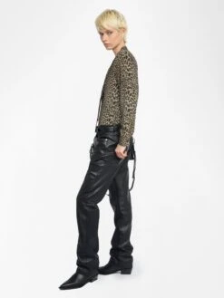 Zadig & Voltaire Tulba Satin Shirt Leaves 13 Zadig & Voltaire Tulba Satin Shirt Leaves -Zadig & Voltaire Clothing WWSH02268 LEAVES ADDI 2 685e90ac40cd2