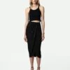 Zadig & Voltaire Jamelia Jacquard Skirt Black