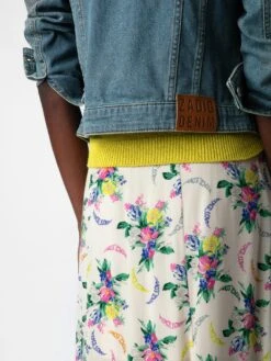 Zadig & Voltaire June Skirt Mastic -Zadig & Voltaire Clothing WWSK00379 MASTIC HOVER