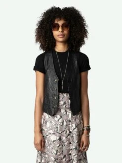 Zadig & Voltaire June Silk Skirt Ecru -Zadig & Voltaire Clothing WWSK00397 ECRU ADDI 1 6684187032864