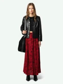 Zadig & Voltaire Joyo Skirt Crimson
