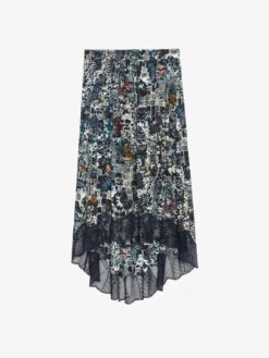Zadig & Voltaire Joslin Skirt Encre -Zadig & Voltaire Clothing WWSK01578 ENCRE PACKSHOT 6728b482eb1a6