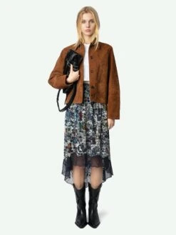 Zadig & Voltaire Joslin Skirt Encre