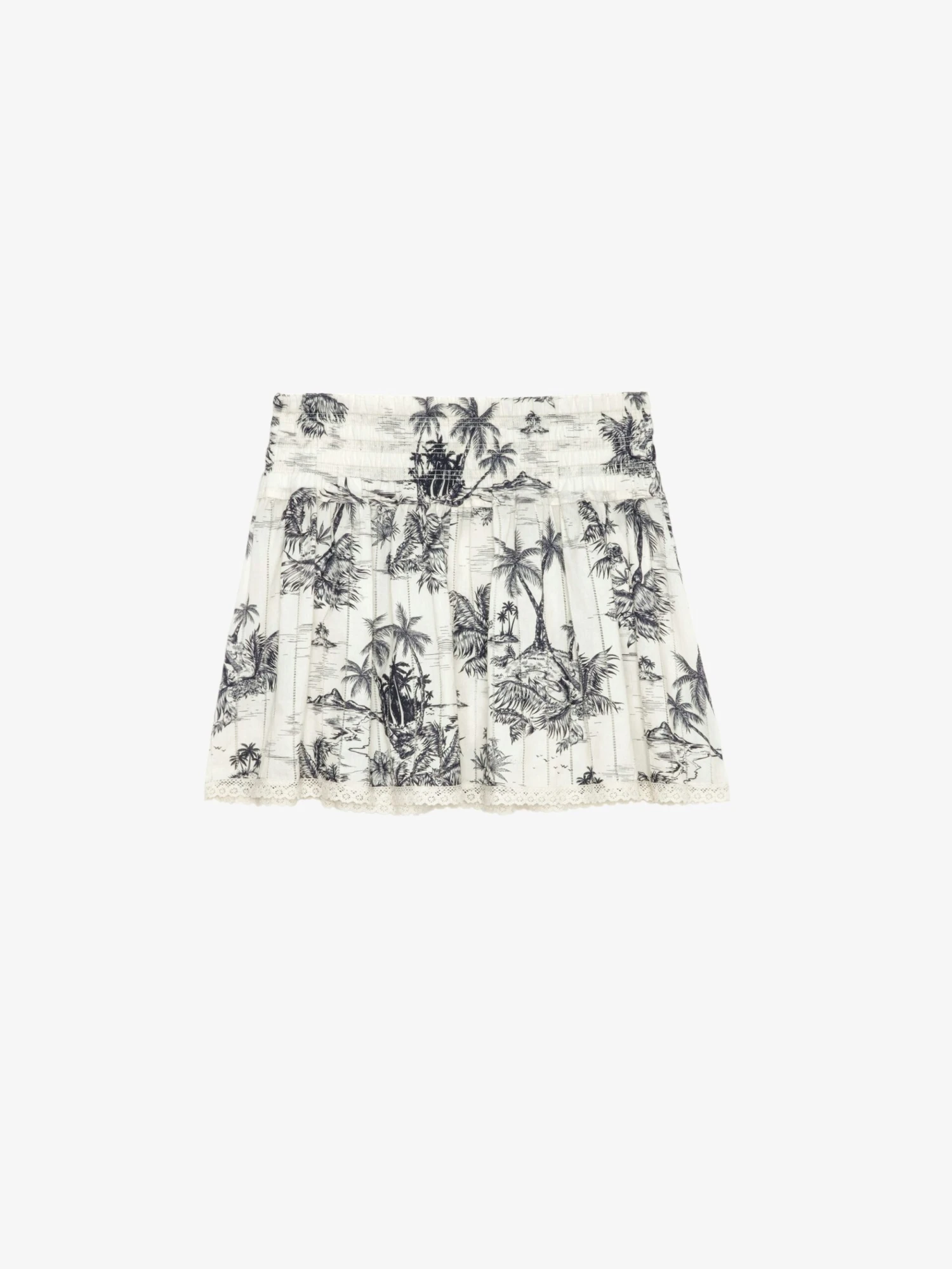 Zadig & Voltaire Jocky Skirt Ecru 7 Zadig & Voltaire Jocky Skirt Ecru - Image 5