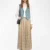 Zadig & Voltaire Jady Skirt Cloud -Zadig & Voltaire Clothing WWSK01618 CLOUD SHOOTING 684854526e7c8
