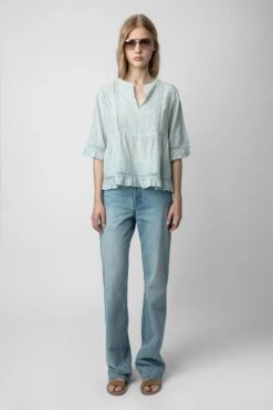Zadig & Voltaire Tosea Top Celadon