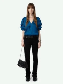 Zadig & Voltaire Taste Satin Top Overseas