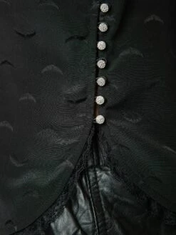 Zadig & Voltaire Tiffiny Wings Silk Jacquard Top Black -Zadig & Voltaire Clothing WWTO00233 NOIR ADDI 3 6683f53f9c8ac