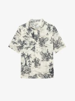 Zadig & Voltaire Topher Top Ecru -Zadig & Voltaire Clothing WWTO01980 ECRU PACKSHOT 67c04f2acc26b