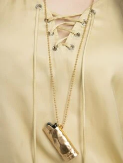 Zadig & Voltaire Terzo Satin Top Blond 16 Zadig & Voltaire Terzo Satin Top Blond -Zadig & Voltaire Clothing WWTO01999 BLOND HOVER 685d24c7074ae