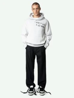 Zadig & Voltaire Sanchi Sweatshirt Gris Chine Clai