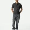 Zadig & Voltaire Dimitri Polo Shirt Carbone -Zadig & Voltaire Clothing jmts00592 carbone shooting
