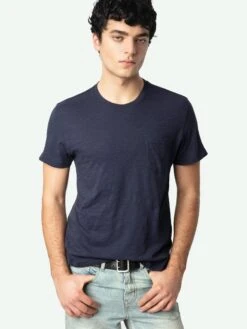 Zadig & Voltaire Stockholm T-shirt Encre