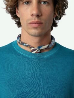 Zadig & Voltaire Jimmy Insignia T-shirt Curacao -Zadig & Voltaire Clothing jmts00663 curacao hover