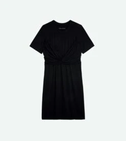 Zadig & Voltaire Mara Dress Black -Zadig & Voltaire Clothing jwdr00056 noir 1