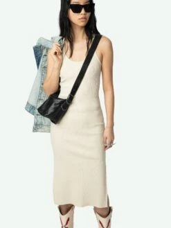 Zadig & Voltaire Astra Dress Ecru