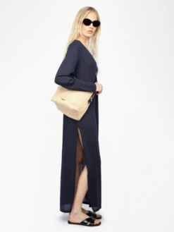 Zadig & Voltaire Delia Dress Encre 11 Zadig & Voltaire Delia Dress Encre -Zadig & Voltaire Clothing jwdr01107 encre addi 2 modifier 2