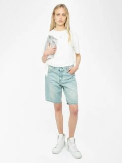 Zadig & Voltaire Edda Asymmetric T Shirt Judo 10 Zadig & Voltaire Edda Asymmetric T Shirt Judo -Zadig & Voltaire Clothing jwts02842 judo addi 1 modifier