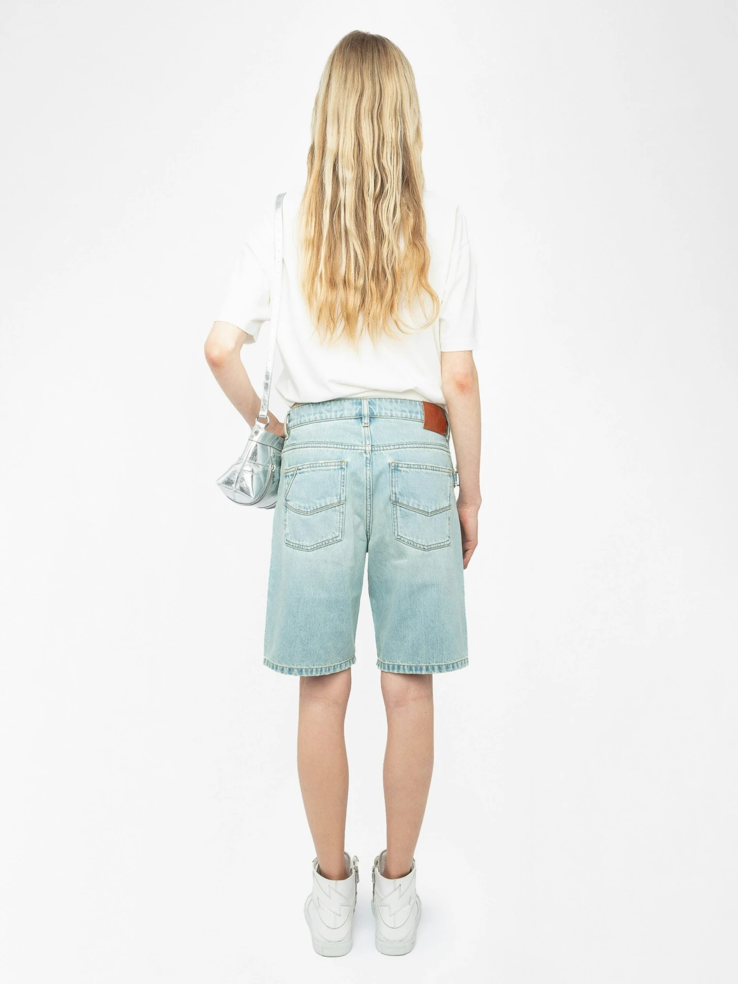 Zadig & Voltaire Edda Asymmetric T Shirt Judo 4 Zadig & Voltaire Edda Asymmetric T Shirt Judo - Image 2