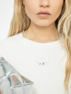 Zadig & Voltaire Edda Asymmetric T Shirt Judo 12 Zadig & Voltaire Edda Asymmetric T Shirt Judo -Zadig & Voltaire Clothing jwts02842 judo hover modifier