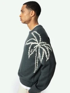 Zadig & Voltaire Marko Sweater Vert De Gris -Zadig & Voltaire Clothing kmsw01779 vert de gris addi 2