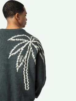 Zadig & Voltaire Marko Sweater Vert De Gris -Zadig & Voltaire Clothing kmsw01779 vert de gris hover