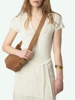 Zadig & Voltaire Melody Pointelle Knit Dress Ecru -Zadig & Voltaire Clothing kwdr01193 ecru hover