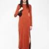 Zadig & Voltaire Sarra Dress Sienna -Zadig & Voltaire Clothing kwdr01208 sienna shooting modifier