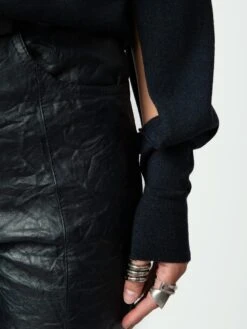 Zadig & Voltaire Emmy Sweater Encre -Zadig & Voltaire Clothing kwsw01596 encre hover