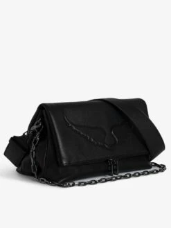 Zadig & Voltaire Rocky Bag Black -Zadig & Voltaire Clothing lwba02566 noir addi 12