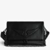 Zadig & Voltaire Rocky Bag Black -Zadig & Voltaire Clothing lwba02566 noir packshot 2