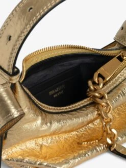 Zadig & Voltaire Le Cecilia XS Bag Gold -Zadig & Voltaire Clothing lwba02580 gold addi 3 zvus rocchino