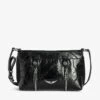 Zadig & Voltaire Sunny Mood Vintage Patent Bag Noir -Zadig & Voltaire Clothing lwba03845 noir packshot
