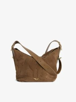 Zadig & Voltaire Jane Suede Bag Cognac 9 Zadig & Voltaire Jane Suede Bag Cognac -Zadig & Voltaire Clothing lwba03924 cognac addi 3